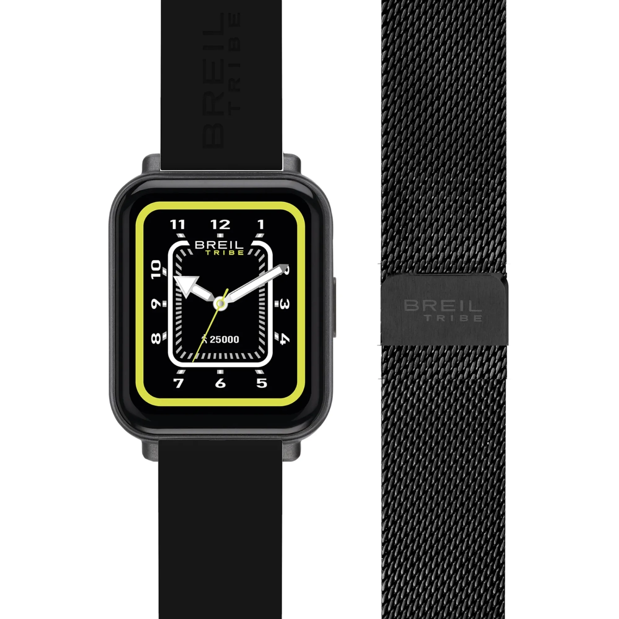Breil SBT-2-Unisex-Smartwatch mit Doppelarmband New