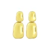 Breil SCULPTURE-SCULPTURE IP GOLD EARRINGS Hot
