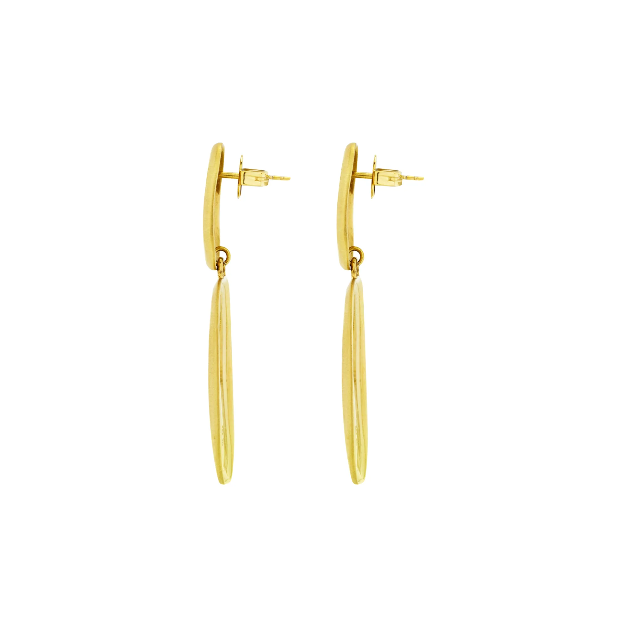 Breil SCULPTURE-SCULPTURE IP GOLD EARRINGS Hot