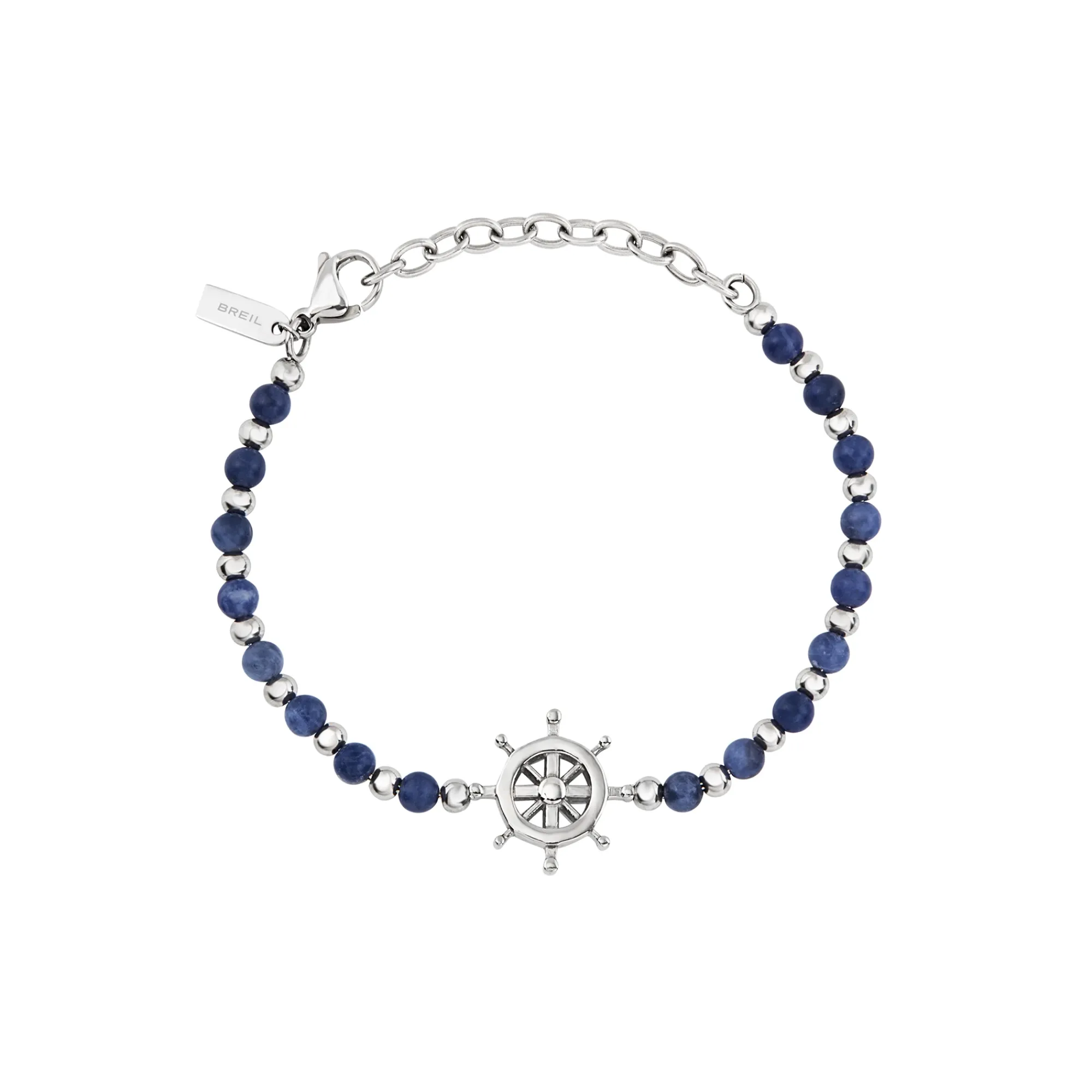 Breil SOUNDWAVE-ARMBAND AUS STAHL UND SODALIT Clearance