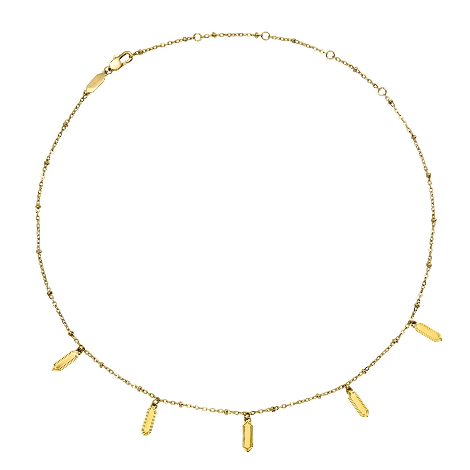 Breil STYLIZE-EDELSTAHL-HALSKETTE - GOLDFARBEN Fashion
