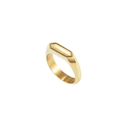 Breil STYLIZE-EDELSTAHLRING - GOLDFARBEN New