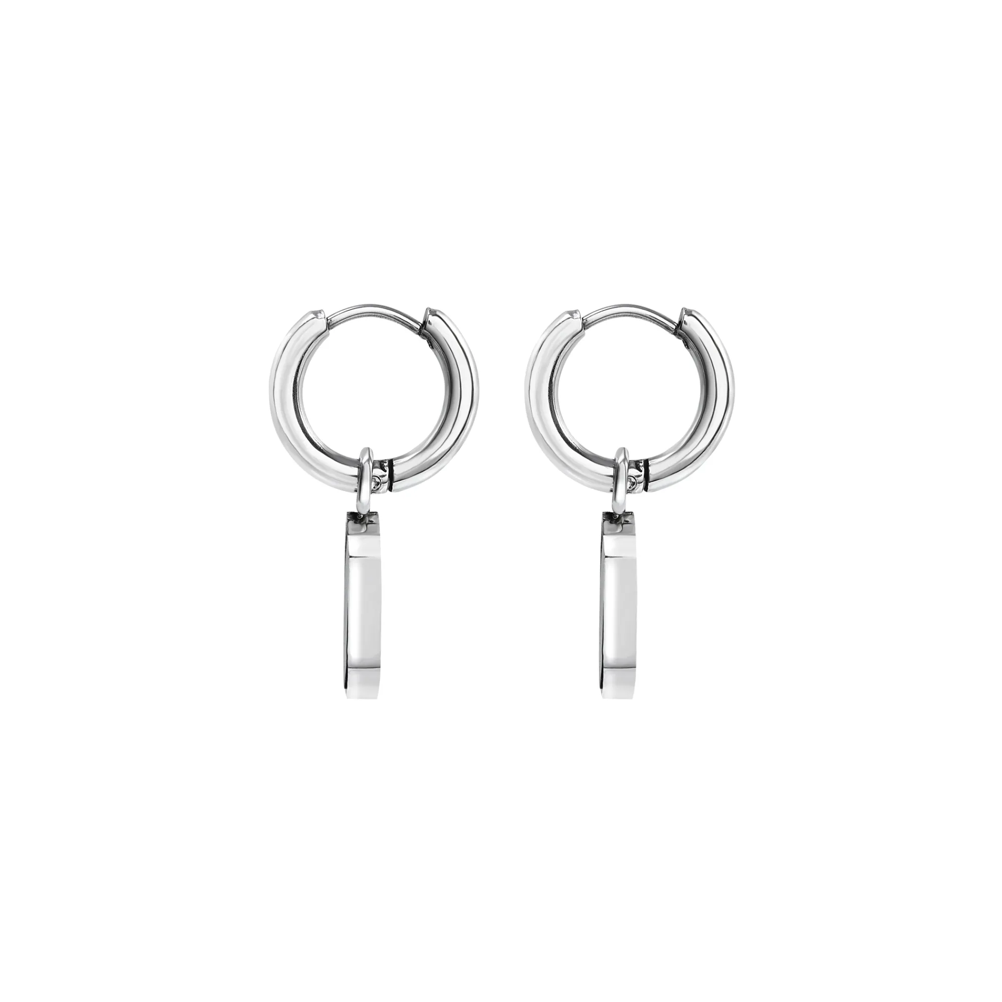Breil STYLIZE-OHRRINGE AUS STAHL UND SCHWARZEM ACHAT Best