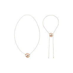 Breil UNIVERSO-COLLANA IN ACCIAIO SPAZZOLATO IP ROSE Best