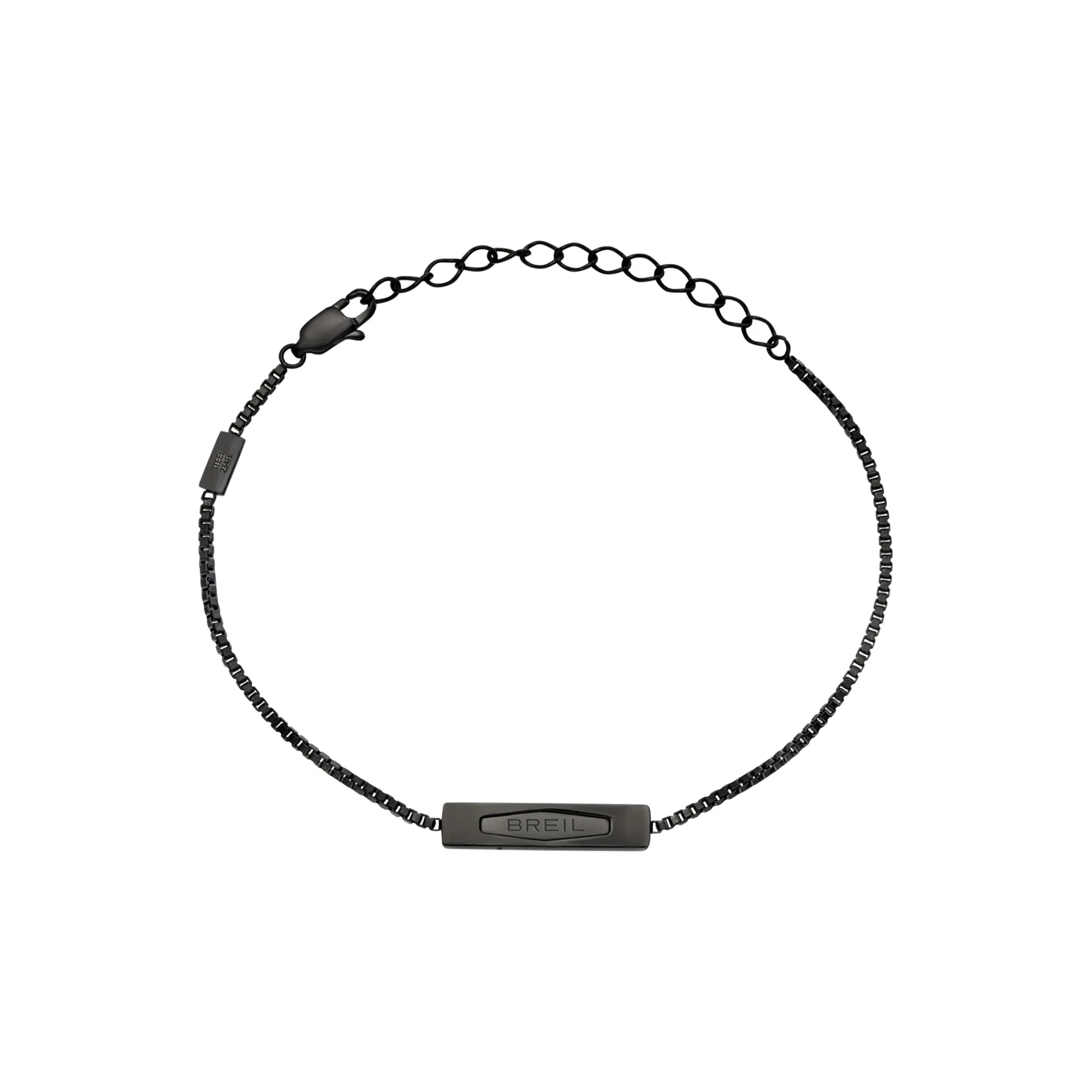 Breil URBANCORE-EDELSTAHLARMBAND - SCHWARZ GEFÄRBT New